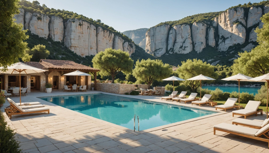 Camping rocamadour zwembad gids : comfort